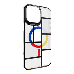 Estuche switcheasy artist iphone 16 pro max artist m 3d patterned shockproof case mondrian color multicolor  Shop name
