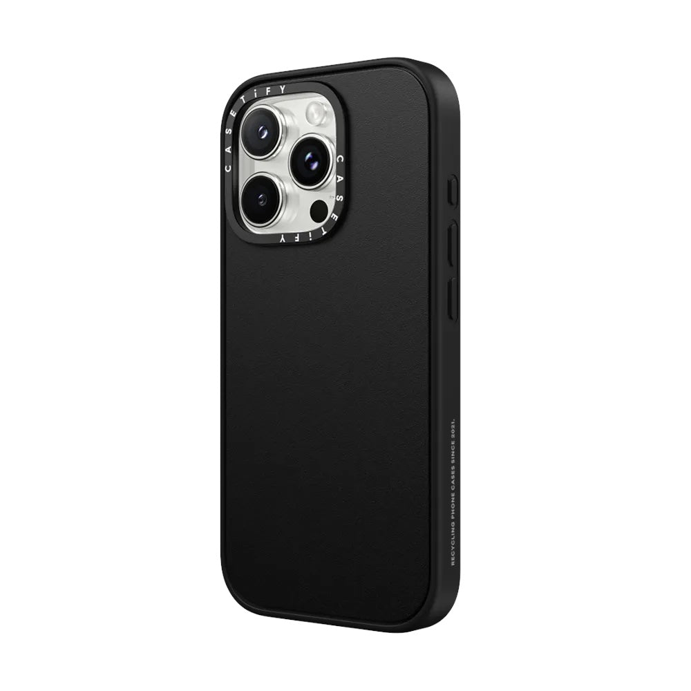 Casetify impact con magsafe iphone 15  color negro