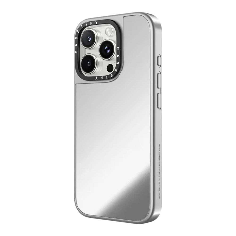 Casetify Mirror Marco Negro Para IPhone 16 Plus Gris  Shop name