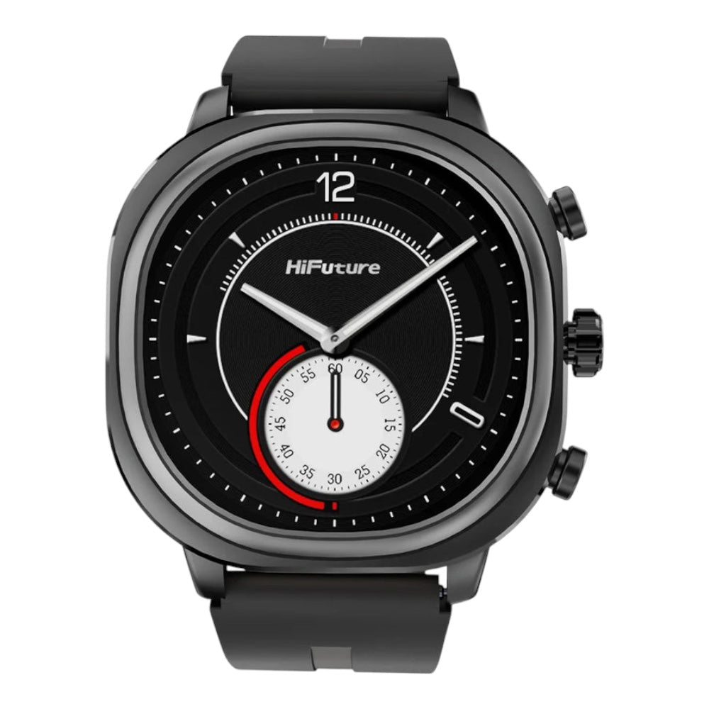 Smartwatch hifuture aix lite 1.43 inch de pantalla Amoled procesador dual core syntra AI con más de 100 modos de deportes banda de silicon