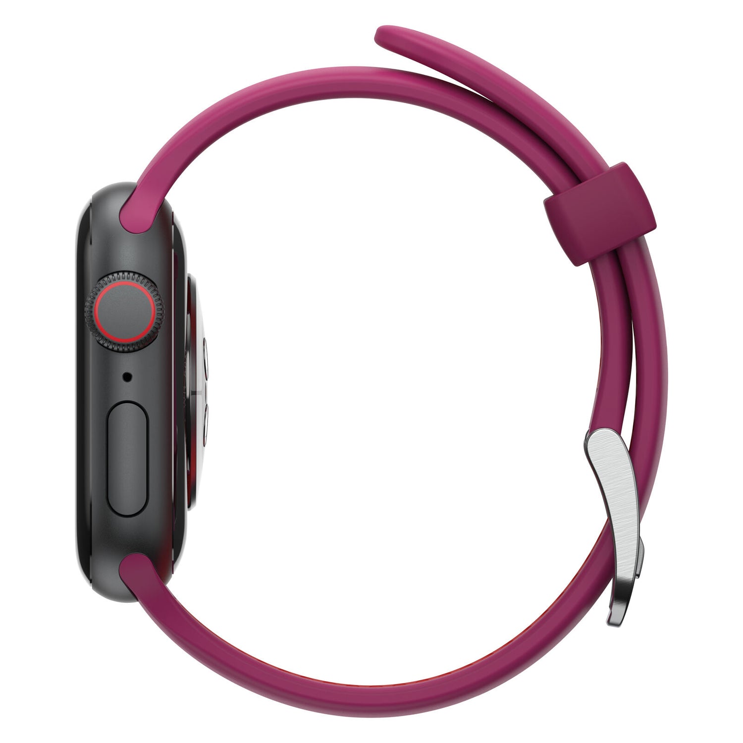 Accesorio otterbox pulsera silicon all day band apple watch 38 / 40 / 41 mm color fucsia / rojo  Shop name