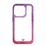Estuche clasico el rey degrade apple iphone 14 pro color morado / rosado  Shop name